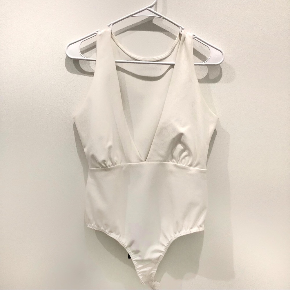 MISSGUIDED White Bodysuit